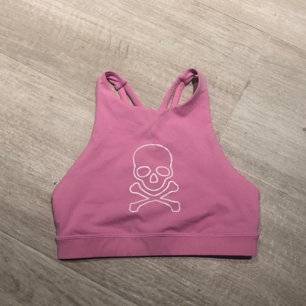 Lululemon x Soulcycle Energy Pink Sports Bra